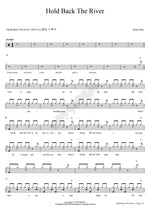 Hold Back the River James Bay Full Drum Transcription / Drum Sheet Music COPYDRUM