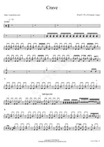 Crave (Crave) Vanilla Unity (바닐라 유니티) Full Drum Transcription / Drum Sheet Music COPYDRUM