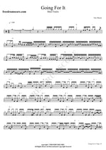 Going for It (Eirc Moore Plays) Shed Tracks Full Drum Transcription / Drum Sheet Music COPYDRUM