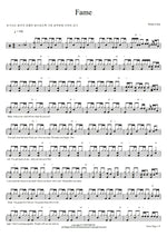 Fame Irene Cara Full Drum Transcription / Drum Sheet Music COPYDRUM