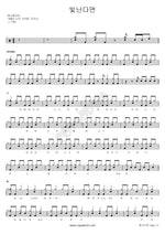 If It Shines (光るなら Hikaru Nara) (from Your Lie in April 四月は君の嘘) Goose house (グース ハウス) Full Drum Transcription / Drum Sheet Music COPYDRUM
