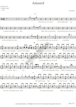 Amazed Lonestar Full Drum Transcription / Drum Sheet Music COPYDRUM