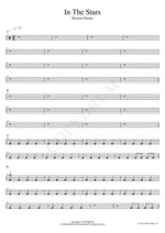 In the Stars Benson Boone Full Drum Transcription / Drum Sheet Music COPYDRUM