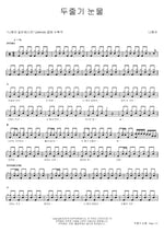 Two Streams of Tears (두줄기 눈물) Na Hoon A (나훈아) Full Drum Transcription / Drum Sheet Music COPYDRUM