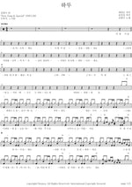 One Day (하루) Kim Beom Soo (김범수) Full Drum Transcription / Drum Sheet Music COPYDRUM