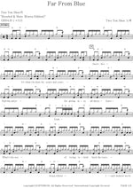 Far from Blue Two Ton Shoe Full Drum Transcription / Drum Sheet Music COPYDRUM
