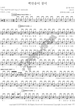 A Million Roses (백만송이 장미) Comeback Madonna Band (컴백마돈나밴드) Full Drum Transcription / Drum Sheet Music COPYDRUM