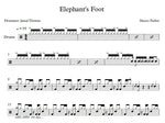 Elephant's Foot Maceo Parker Full Drum Transcription / Drum Sheet Music Franki Bio