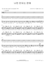 Love That Doesn't Work Only for Me (나만 안되는 연애) Bolbbalgan4 (볼빨간사춘기) Full Drum Transcription / Drum Sheet Music COPYDRUM