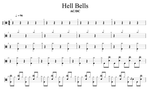 Hells Bells AC/DC Full Drum Transcription / Drum Sheet Music Cyril Mayer