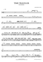 Time Traveler (J Rod Sullivan Drum Cover) Knower Full Drum Transcription / Drum Sheet Music COPYDRUM