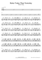 Better Today Than Yesterday Jennifer Chung Full Drum Transcription / Drum Sheet Music COPYDRUM