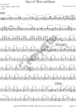 The Days of Wine and Roses Ray brown Full Drum Transcription / Drum Sheet Music COPYDRUM