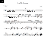 Eye of the Beholder Metallica Full Drum Transcription / Drum Sheet Music Drum Sheet MX
