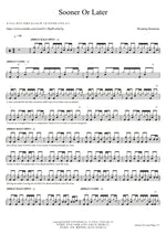 Sooner or Later Breaking Benjamin Full Drum Transcription / Drum Sheet Music COPYDRUM