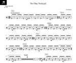 No One Noticed The Marías Full Drum Transcription / Drum Sheet Music Drum Sheet MX