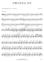 Beautiful River and Mountains (아름다운 강산) Jeon In Kwon (전인권) Full Drum Transcription / Drum Sheet Music COPYDRUM