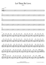 Let There Be Love Oasis Full Drum Transcription / Drum Sheet Music COPYDRUM