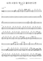 If You Ask Me What Love Is (내게 사랑이 뭐냐고 물어본다면) Roy Kim (로이킴) Full Drum Transcription / Drum Sheet Music COPYDRUM
