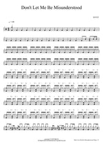Don't Let Me Be Misunderstood (Don't Let Me Be Misunderstood) Dalparan (달파란) Full Drum Transcription / Drum Sheet Music COPYDRUM