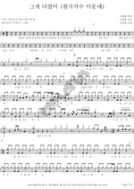 It Was Me (그게 나였어) Seo Moon Tak (서문탁) Full Drum Transcription / Drum Sheet Music COPYDRUM