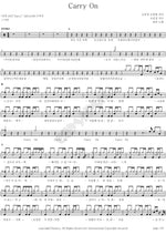 Carry On (Carry On) ALi (알리) Full Drum Transcription / Drum Sheet Music COPYDRUM