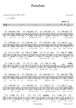 Parachute Sean Lennon Full Drum Transcription / Drum Sheet Music COPYDRUM