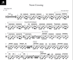 Neon Crossing Our Lady Peace Full Drum Transcription / Drum Sheet Music Drum Sheet MX