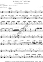 Walking in the Sand (feat. Imelda May) Jeff Beck Full Drum Transcription / Drum Sheet Music COPYDRUM
