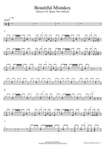 Beautiful Mistakes ft. Megan Thee Stallion Maroon 5 Full Drum Transcription / Drum Sheet Music COPYDRUM