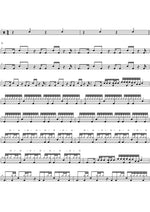 Hangover PSY Full Drum Transcription / Drum Sheet Music COPYDRUM