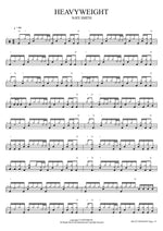 HEAVYWEIGHT NATE SMITH Full Drum Transcription / Drum Sheet Music COPYDRUM