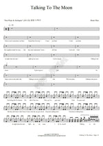 Talking to the Moon Bruno Mars Full Drum Transcription / Drum Sheet Music COPYDRUM
