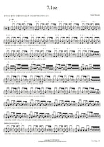 7.1oz Suda Masaki (菅田 将暉) Full Drum Transcription / Drum Sheet Music COPYDRUM
