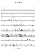That’s Me (그게 나야) Kim Dong Ryul (김동률) Full Drum Transcription / Drum Sheet Music COPYDRUM