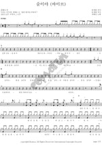 It's Alcohol (Vibe) (술이야 (바이브)) Jang Hye Jin (장혜진) Full Drum Transcription / Drum Sheet Music COPYDRUM