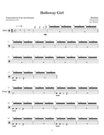 Holloway Girl Marillion Full Drum Transcription / Drum Sheet Music Jaslow Drum Sheets