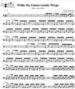 While My Guitar Gently Weeps The Jeff Healey Band Full Drum Transcription / Drum Sheet Music DrumSetSheetMusic.com