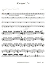 Wherever I Go OneRepublic Full Drum Transcription / Drum Sheet Music COPYDRUM