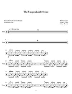 The Unspeakable Scene Birds of Tokyo Full Drum Transcription / Drum Sheet Music Jaslow Drum Sheets