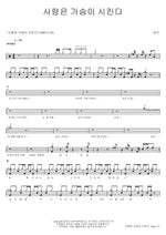 Love Is Led by the Heart (사랑은 가슴이 시킨다) Buzz (버즈) Full Drum Transcription / Drum Sheet Music COPYDRUM