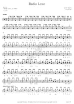 Radio Love (Radio Love) Yoon Soo Il (윤수일) Full Drum Transcription / Drum Sheet Music COPYDRUM