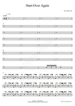 Start Over Again New Hope Club Full Drum Transcription / Drum Sheet Music COPYDRUM
