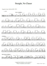 Straight, No Chaser Thelonious Monk Full Drum Transcription / Drum Sheet Music COPYDRUM