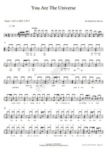 You are the Universe The Brand New Heavies Full Drum Transcription / Drum Sheet Music COPYDRUM