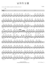 A Man’s Tears (남자의 눈물) Lee Taeho (이태호) Full Drum Transcription / Drum Sheet Music COPYDRUM