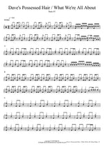 Dave's Possessed Hair_What We're All About Sum 41 Full Drum Transcription / Drum Sheet Music COPYDRUM