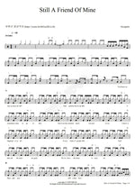 Still a Friend of Mine (Live) Incognito Full Drum Transcription / Drum Sheet Music COPYDRUM