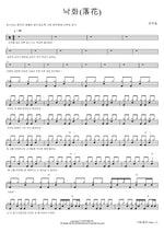 Falling Flowers (낙화(落花)) Jaurim (자우림) Full Drum Transcription / Drum Sheet Music COPYDRUM