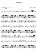 Scar Tissue Red Hot Chili Peppers Full Drum Transcription / Drum Sheet Music COPYDRUM